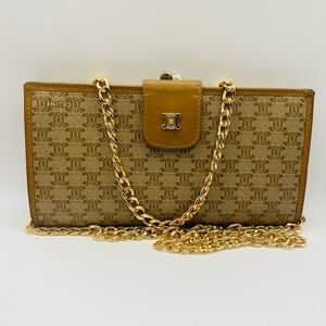 Celine Macadam Monogram Wallet with Kisslock